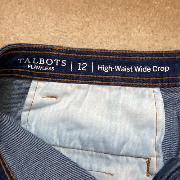 Talbots Tailored Jeans 12 - Picture 3 of 4